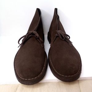 Clarks Men's Brown Suede Desert Chukka Boot NWT